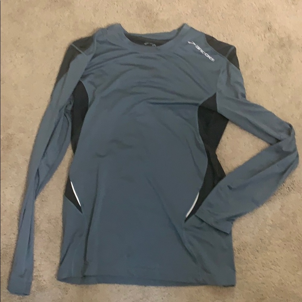 Men’s reflective long sleeve running shirt M